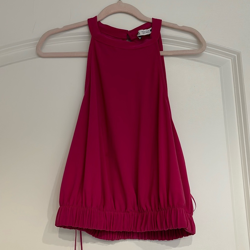 High Neck Zara Crop Top